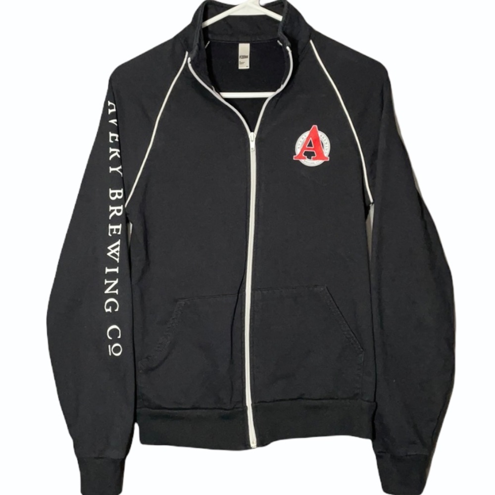 Avery Brewing Co. Fleece Jacket Long Sleeve Zip Up